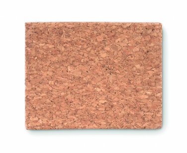 Logotrade promotional giveaway image of: Cork sticky note memo pad