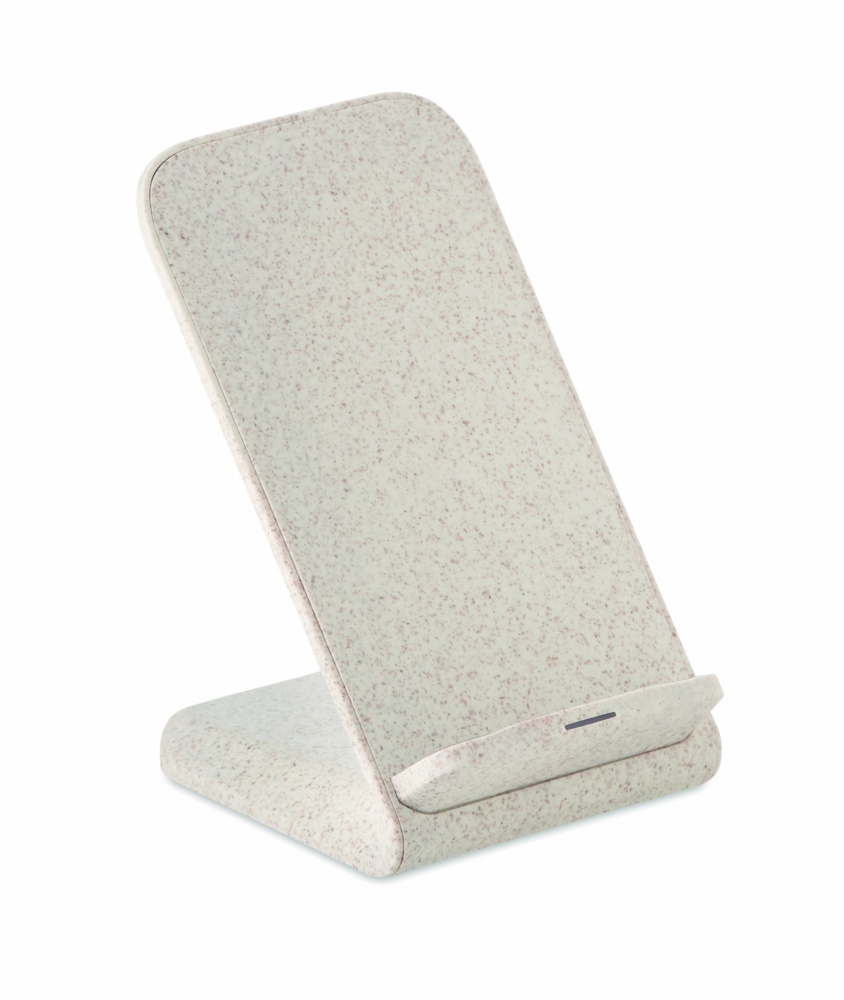 Logotrade promotional merchandise image of: Wheat straw/ABS charger std10W