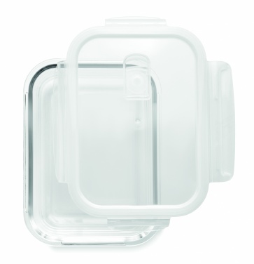 Logotrade promotional giveaway picture of: Glass lunchbox & PP lid 900ml