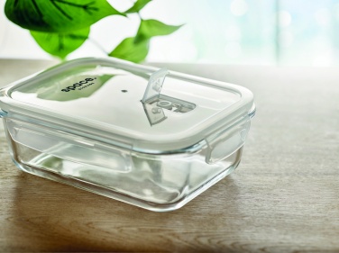 Logotrade promotional giveaway image of: Glass lunchbox & PP lid 900ml