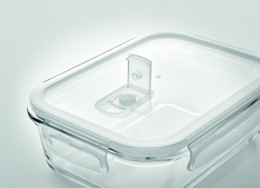 Logotrade promotional giveaway image of: Glass lunchbox & PP lid 900ml