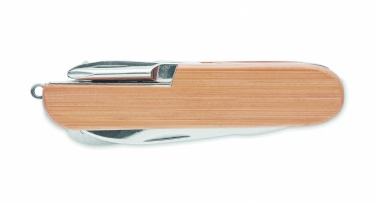 Logotrade promotional item image of: Multi tool pocket knife bamboo