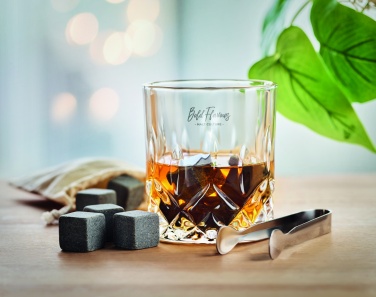 Logo trade promotional giveaways picture of: Whisky set in bamboo box