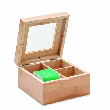 Logotrade promotional product picture of: Bamboo tea box