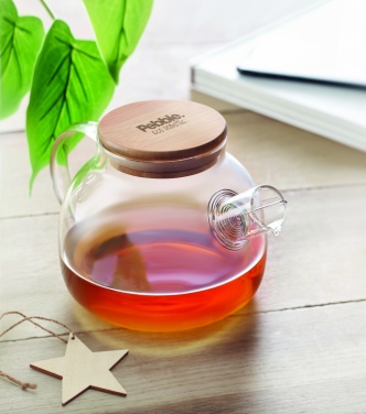 Logotrade promotional merchandise photo of: Teapot borosilicate glass 850ml