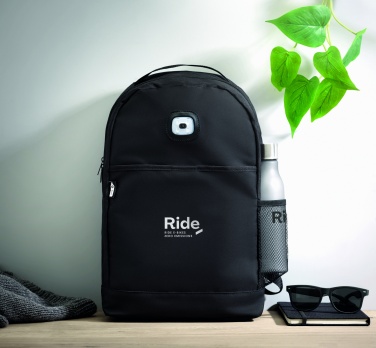 Logotrade corporate gift picture of: Backpack in RPET & COB light