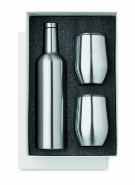 Logotrade promotional gift picture of: Double walled bottle & mug set