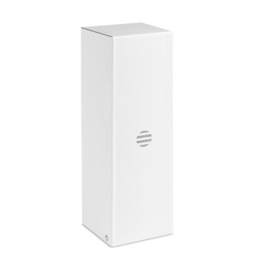 Logo trade advertising products picture of: Double wall bamboo cover flask 400ml CHAN BAMBOO