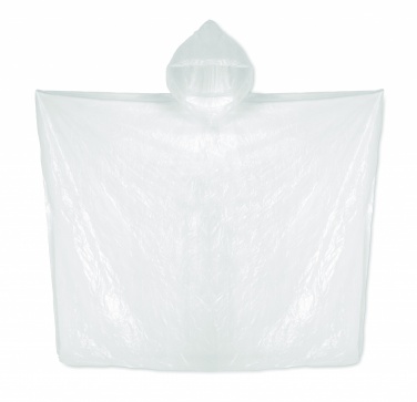 Logo trade corporate gifts image of: Biodegradable poncho and bag