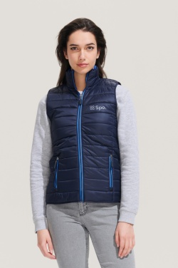 Logo trade business gifts image of: WAVE WOMEN BODYWARMER 180g