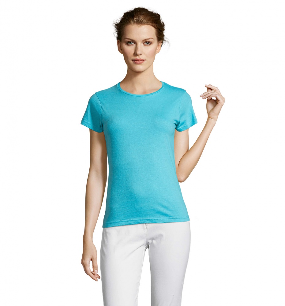 Logo trade advertising products image of: MISS WOMEN T-SHIRT 150g