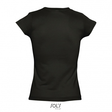 Logo trade corporate gifts picture of: MOON WOMEN T-SHIRT 150g