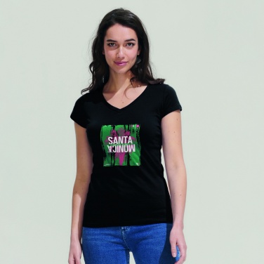 Logo trade promotional giveaway photo of: MOON WOMEN T-SHIRT 150g
