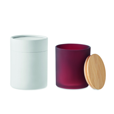 Logo trade advertising products picture of: Plant based wax candle 200 gr