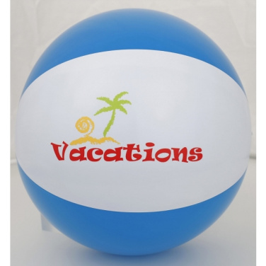 Logo trade corporate gift photo of: Bicolour beach ball KEY WEST