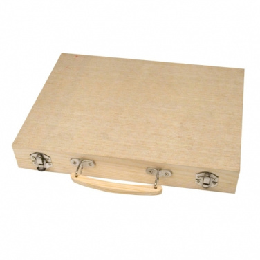 Logotrade promotional giveaways photo of: Big wooden painting set MAXI
