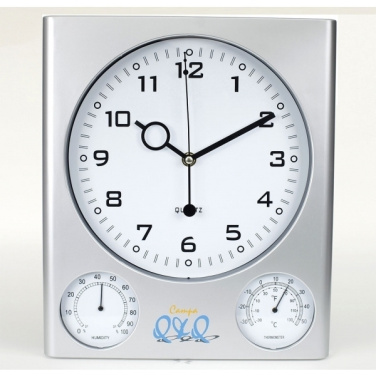 Logotrade promotional gift image of: Plastic wall clock DEN HAAG