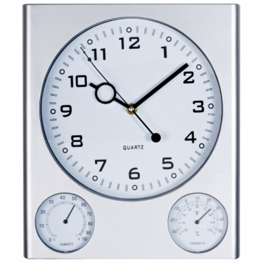 Logotrade business gift image of: Plastic wall clock DEN HAAG