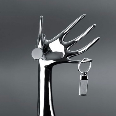 Logo trade promotional merchandise photo of: Keyring SLIM