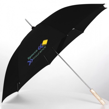 Logo trade promotional items image of: Automatic walking-stick umbrella LE MANS