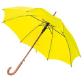 Wooden automatic umbrella Nancy, yellow