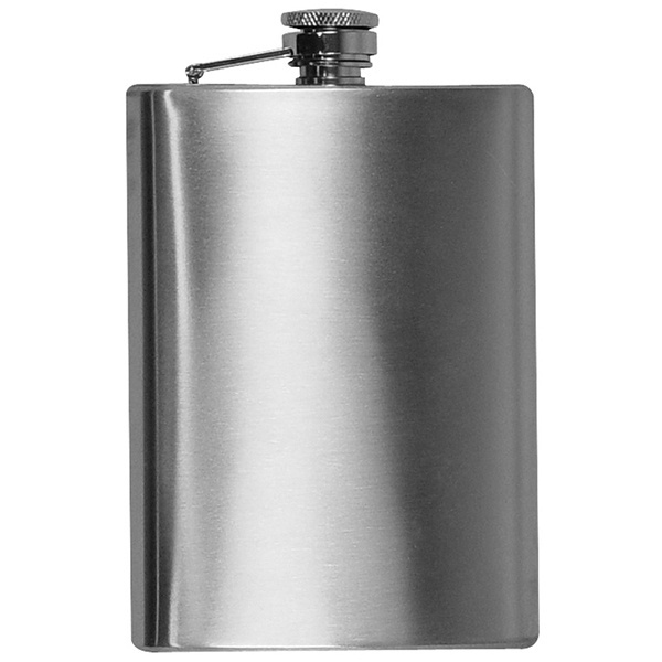 Logotrade promotional product image of: Stainless steel hip flask KANSAS CITY 237 ml