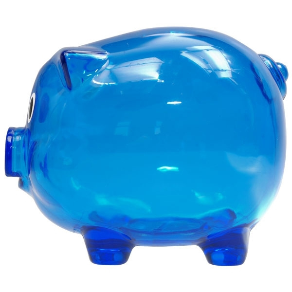 Logo trade corporate gift photo of: Piggy bank LEICESTER