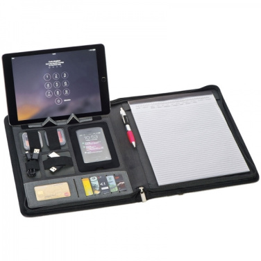 Logotrade business gift image of: A4 folder with power bank Elda