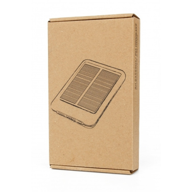 Logo trade promotional giveaway photo of: Solar power bank PHILADELPHIA