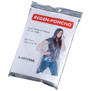 Logotrade promotional gift picture of: Emergency poncho TOURS