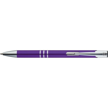 Logotrade promotional gift picture of: Metal ballpen ASCOT