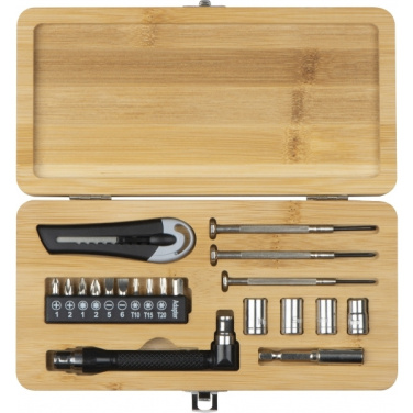 Logo trade advertising product photo of: 22-piece tool set BERINGEN