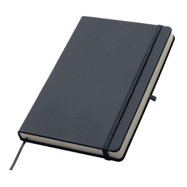 Logo trade corporate gift photo of: A5 note book KIEL