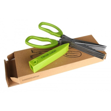 Logo trade promotional products image of: Chive scissors BILBAO