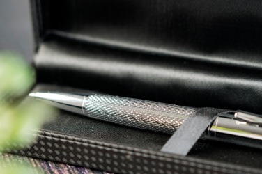Logotrade promotional merchandise image of: Metal ballpen CHESTER