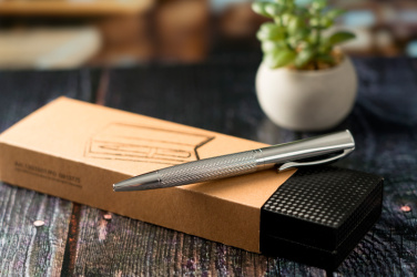 Logotrade promotional giveaway image of: Metal ballpen CHESTER