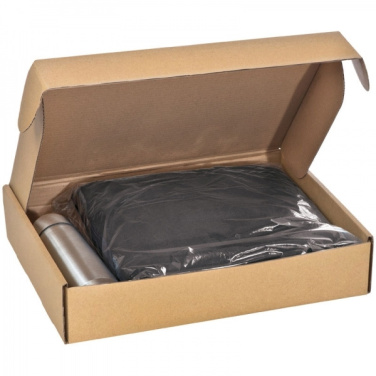 Logotrade business gift image of: Set fleece blanket and thermal flask LIVERPOOL