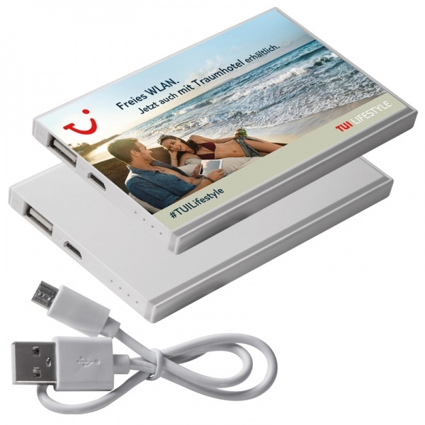 Logo trade corporate gift photo of: Power bank PINEVILLE 2200 mAh