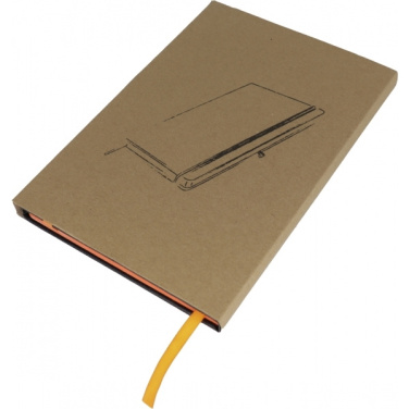 Logo trade promotional giveaway photo of: A5 note book CUXHAVEN