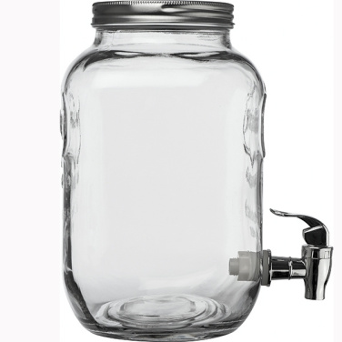 Logotrade promotional product picture of: Set drink dispenser and glasses ACAPULCO