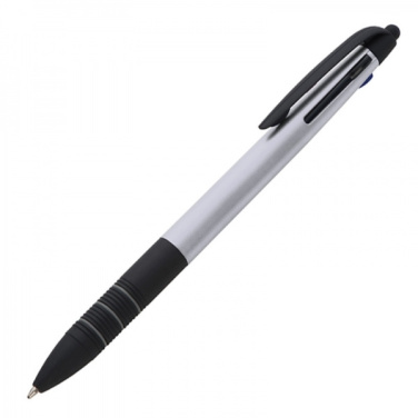 Logo trade promotional giveaways image of: Plastic ballpen 3in1 BOGOTA
