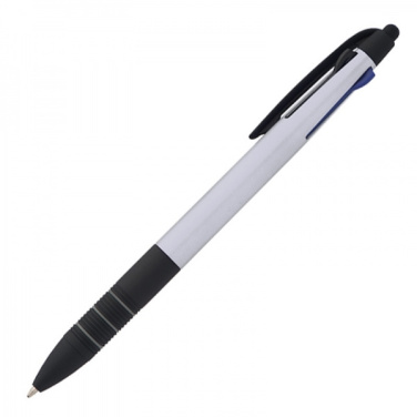 Logo trade promotional gifts image of: Plastic ballpen 3in1 BOGOTA