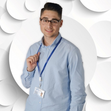 Logotrade business gift image of: Lanyard with usb cable LE PORT