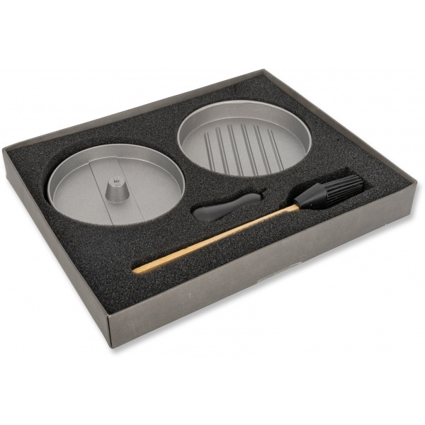 Logotrade promotional giveaway picture of: Burger press with silicone brush TEXAS