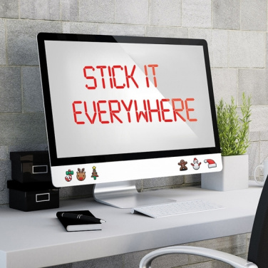 Logo trade advertising products image of: Christmas sticker (single pc) TORONTO