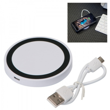 Logo trade promotional products image of: Induction charger KARTHAGO