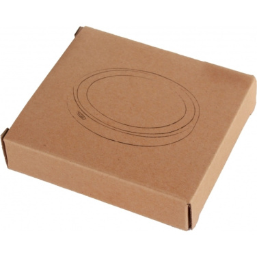 Logo trade promotional merchandise picture of: Induction charger KARTHAGO