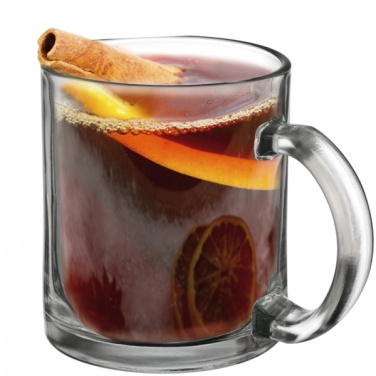 Logo trade corporate gift photo of: Glass mug LIMERICK 300 ml