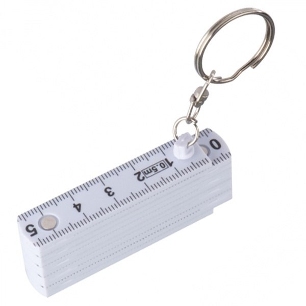 Logotrade business gift image of: Keyring with 0,5m ruler