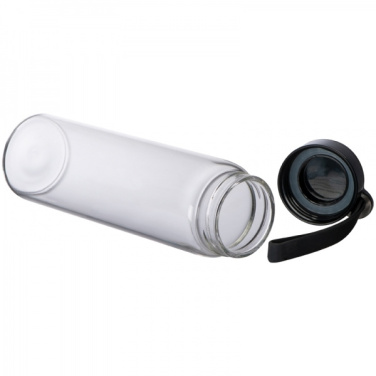 Logo trade corporate gift photo of: Glass bottle SEVILLA 450 ml